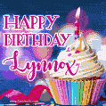 Happy Birthday Lynnox - Lovely Animated GIF