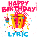 Funny Happy Birthday Lyric GIF