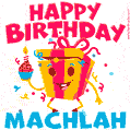 Funny Happy Birthday Machlah GIF