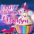 Happy Birthday Mackson - Lovely Animated GIF