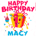 Funny Happy Birthday Macy GIF