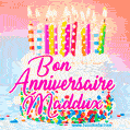Joyeux anniversaire, Maddux! - GIF Animé
