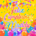 Feliz Cumpleaños Maddy (GIF)