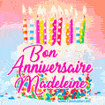 Joyeux anniversaire, Madeleine! - GIF Animé