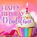 Happy Birthday Madeleine - Lovely Animated GIF