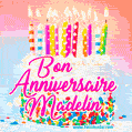 Joyeux anniversaire, Madelin! - GIF Animé