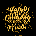 Happy Birthday Card for Madix - Download GIF and Send for Free