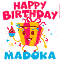 Funny Happy Birthday Madoka GIF