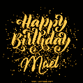 Happy Birthday Card for Mael - Download GIF and Send for Free