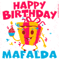 Funny Happy Birthday Mafalda GIF
