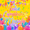 Feliz Cumpleaños Magaly (GIF)