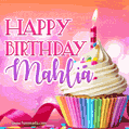 Happy Birthday Mahlia - Lovely Animated GIF