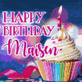 Happy Birthday Maisen - Lovely Animated GIF