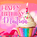 Happy Birthday Maitena - Lovely Animated GIF