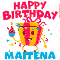 Funny Happy Birthday Maitena GIF