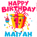 Funny Happy Birthday Maiyah GIF