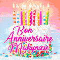 Joyeux anniversaire, Makynzie! - GIF Animé