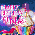 Happy Birthday Malik - Lovely Animated GIF