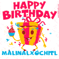 Funny Happy Birthday Malinalxochitl GIF