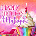 Happy Birthday Maliyah - Lovely Animated GIF