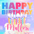 Funny Happy Birthday Mallori GIF