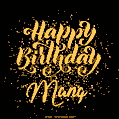 Happy Birthday Card for Mang - Download GIF and Send for Free