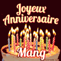 Joyeux anniversaire Mang GIF