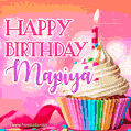 Happy Birthday Mapiya - Lovely Animated GIF