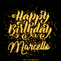 Happy Birthday Card for Marcello - Download GIF and Send for Free