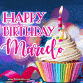 Happy Birthday Marcelo - Lovely Animated GIF