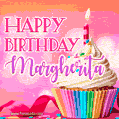 Happy Birthday Margherita - Lovely Animated GIF