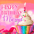 Happy Birthday Margie - Lovely Animated GIF