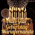 Alles Gute zum Geburtstag Mariafernanda (GIF)