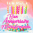 Joyeux anniversaire, Mariafernanda! - GIF Animé
