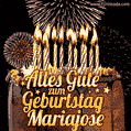 Alles Gute zum Geburtstag Mariajose (GIF)
