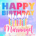 Funny Happy Birthday Mariangel GIF