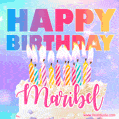 Funny Happy Birthday Maribel GIF