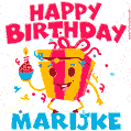 Funny Happy Birthday Marijke GIF