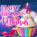 Happy Birthday Markus - Lovely Animated GIF