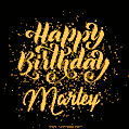 Happy Birthday Card for Marley - Download GIF and Send for Free