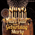 Alles Gute zum Geburtstag Marly (GIF)