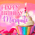 Happy Birthday Marquite - Lovely Animated GIF