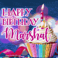 Happy Birthday Marshal - Lovely Animated GIF