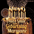 Alles Gute zum Geburtstag Maryjane (GIF)