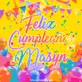 Feliz Cumpleaños Masyn (GIF)