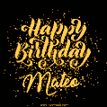 Happy Birthday Card for Mateo - Download GIF and Send for Free