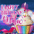 Happy Birthday Matix - Lovely Animated GIF