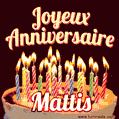 Joyeux anniversaire Mattis GIF