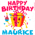 Funny Happy Birthday Maurice GIF