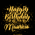 Happy Birthday Card for Mauricio - Download GIF and Send for Free
